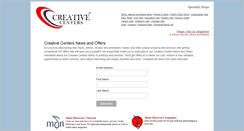 Desktop Screenshot of creativecenters.com